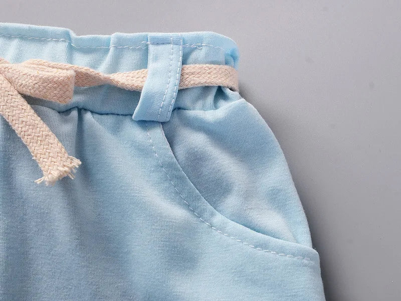 Children's Girls Clothes Summer New Baby Girl Fashion Cute Vest Shorts 2Pcs/Sets Infant Outfits Kids Tracksuits 1 2 3 4 Years