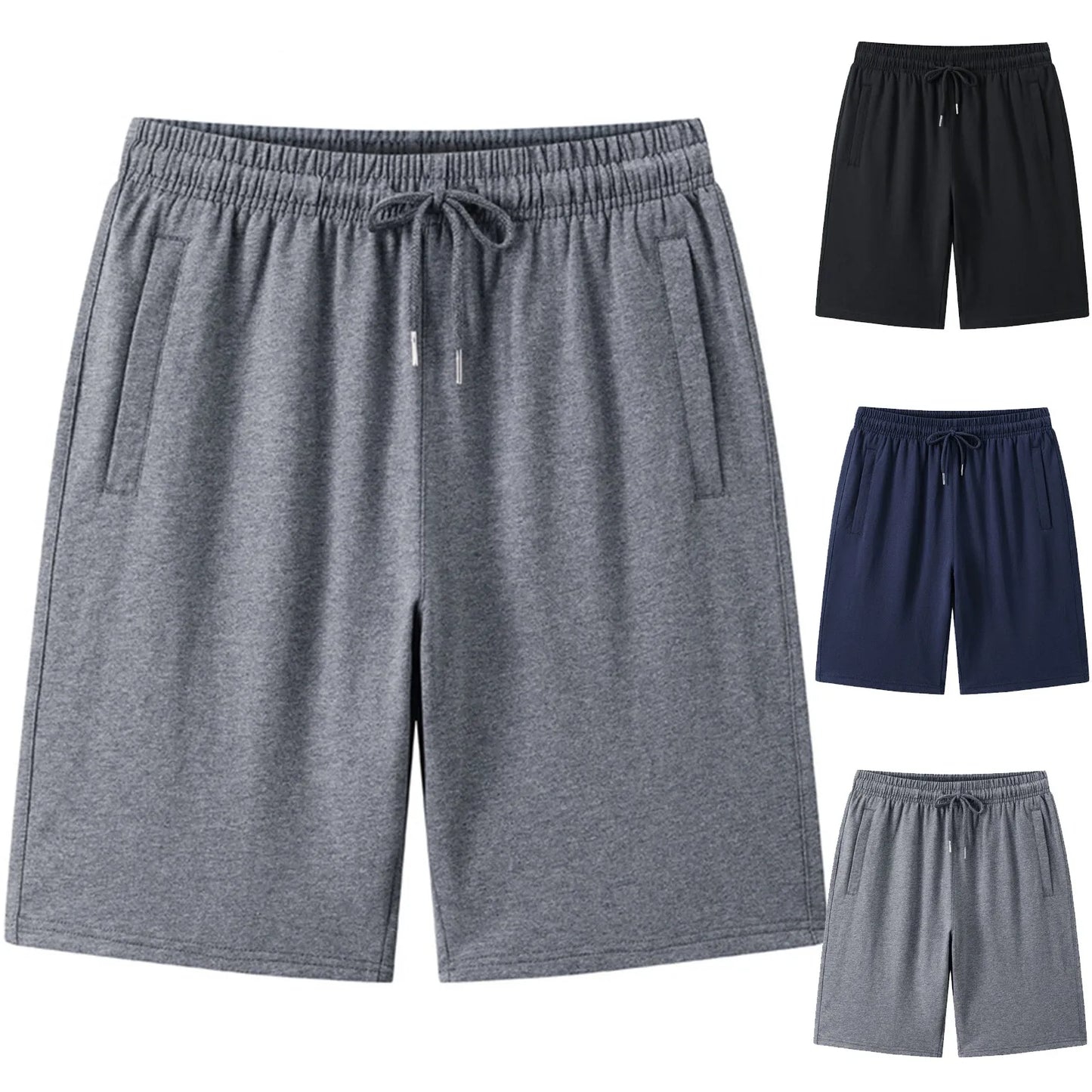 Mens Running Shorts Lightweight Loose Fit Gym Workout Athletic Breathable Casual Comfortable Sportswear Trendy Fitness Apparel