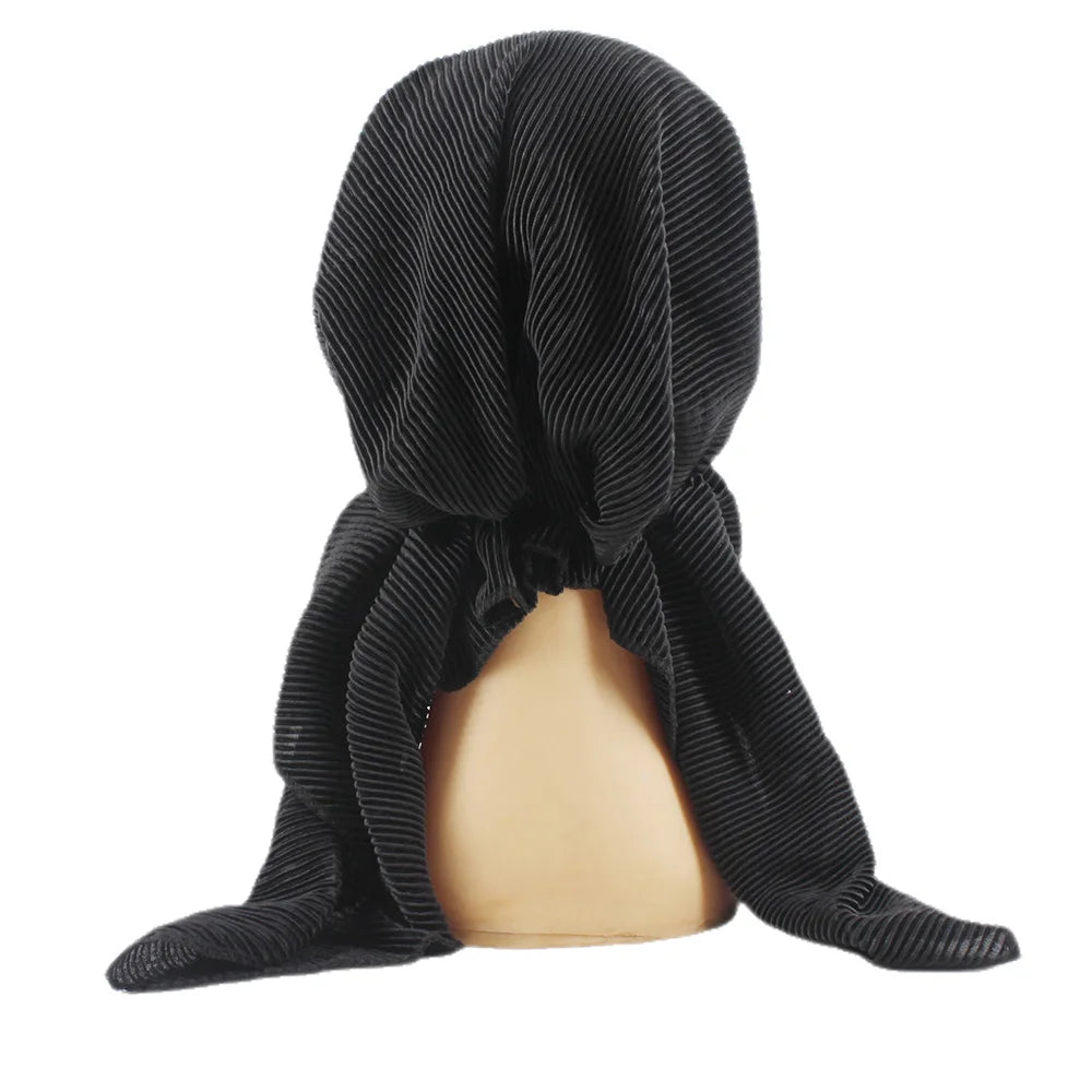 Top Sale Fashion New Women Beanies Skullies Arab Middle East Lady Hat Headwrap Tube Turban Bonnet Headwear Underscarf Hats
