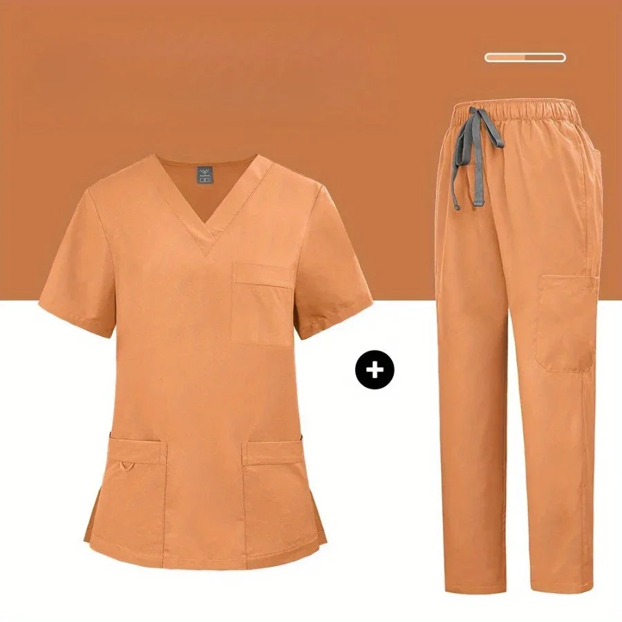 Pajama Sets Uniforms Woman High-quality Nursing Articles Healthcare Pharmacy Work Clothes Clinic Beauty Spa Unisex