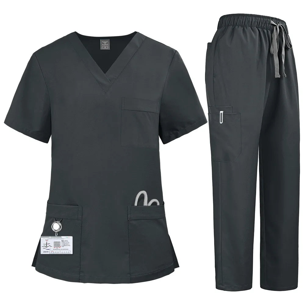 Pajama Sets Uniforms Woman High-quality Nursing Articles Healthcare Pharmacy Work Clothes Clinic Beauty Spa Unisex