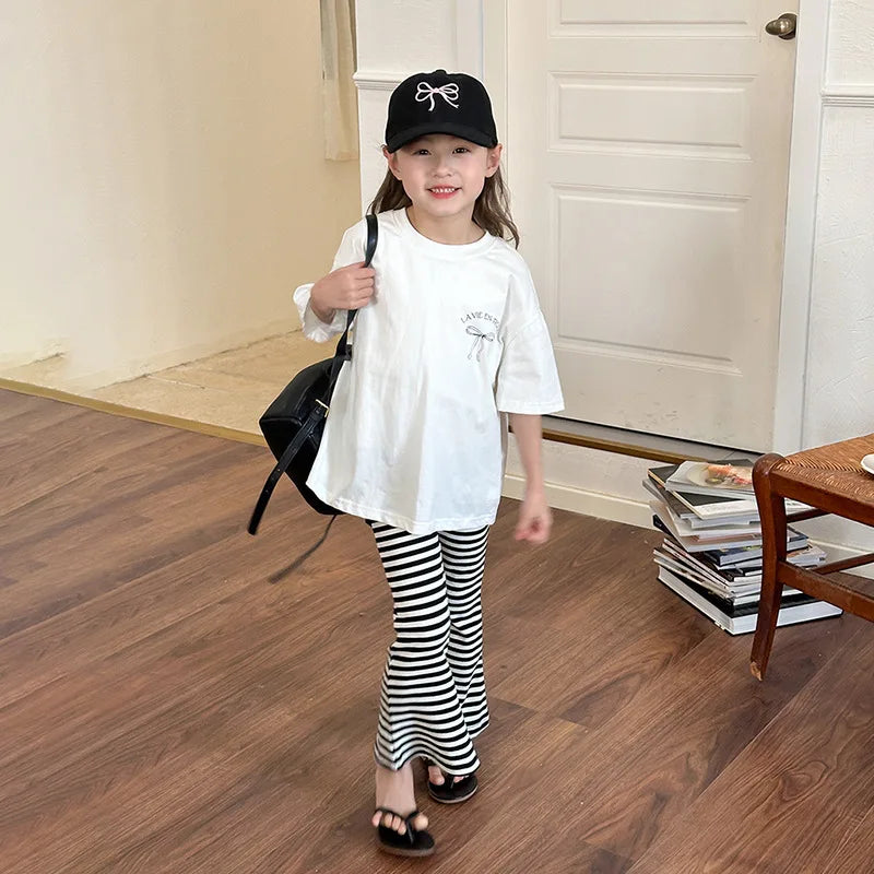 Kids Clothes Girl Children Short Sleeved Girl Clothes Summer T Shirt Tops Children Clothing  Boy Cloth Ropa De Niña Ropa De Niño