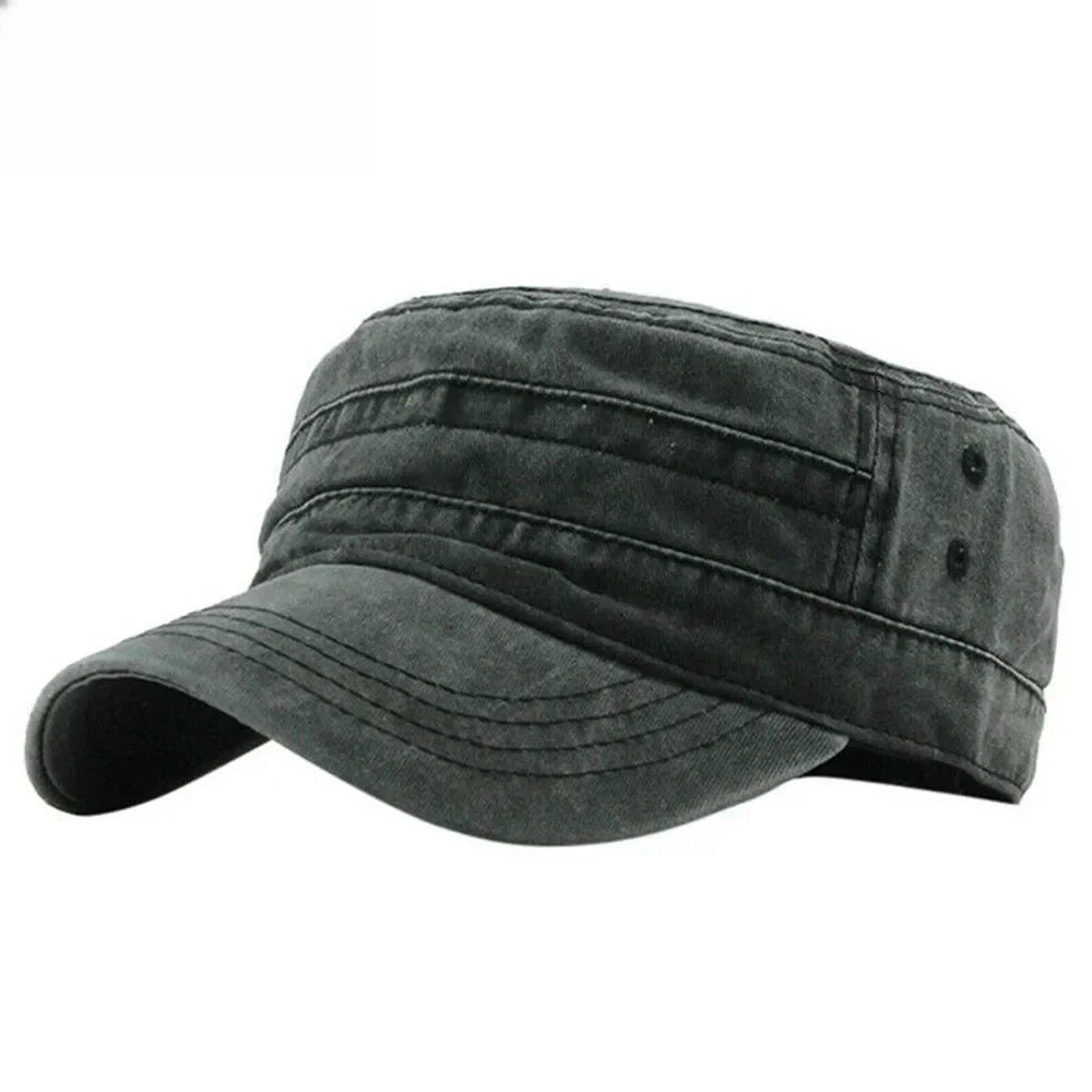 Flat-topped Hat for Men Casual Baseball Caps Trendy Summer Sun Hats