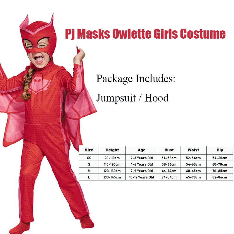 cosplay Blue Pajama Boys Girls Anime Hero Costume with Mask Cosplay Clothe Suit Child Halloween costume Birthday Party Kids Gift