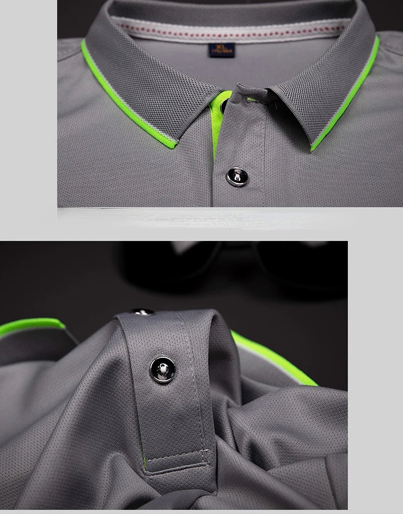 Polo Shirts for Men Men's Running T-shirt Tees 2022 Summer New Arrival Business Casual T Shirt Designer Oversized Male Clothing