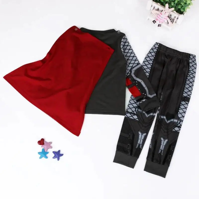 Iron Man Spiderman Avengers Pajama Set Superhero Cosplay Costume Pyjama Long Sleeve Home Sleepwear Nightwear Christmas Suit