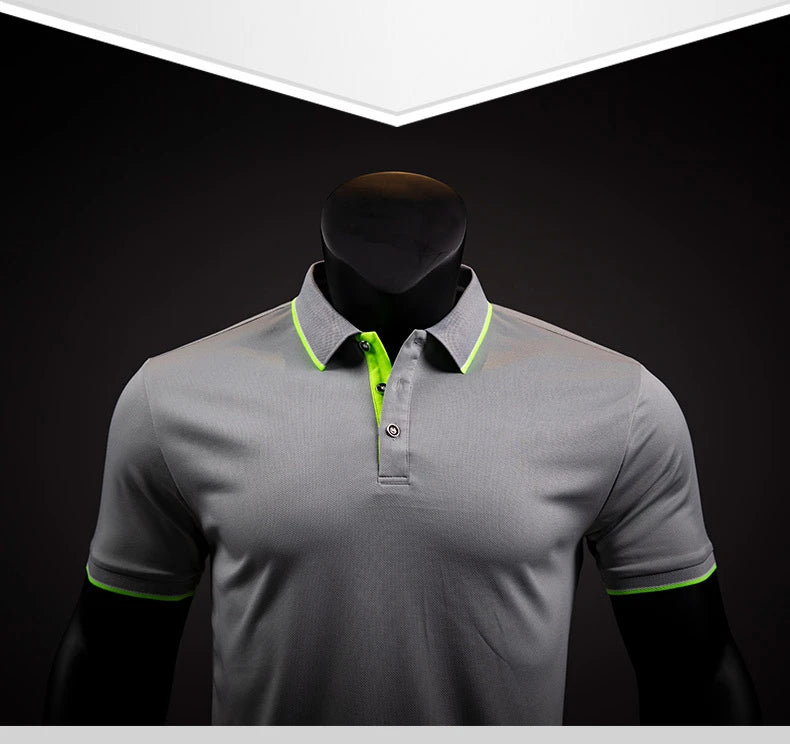 Polo Shirts for Men Men's Running T-shirt Tees 2022 Summer New Arrival Business Casual T Shirt Designer Oversized Male Clothing