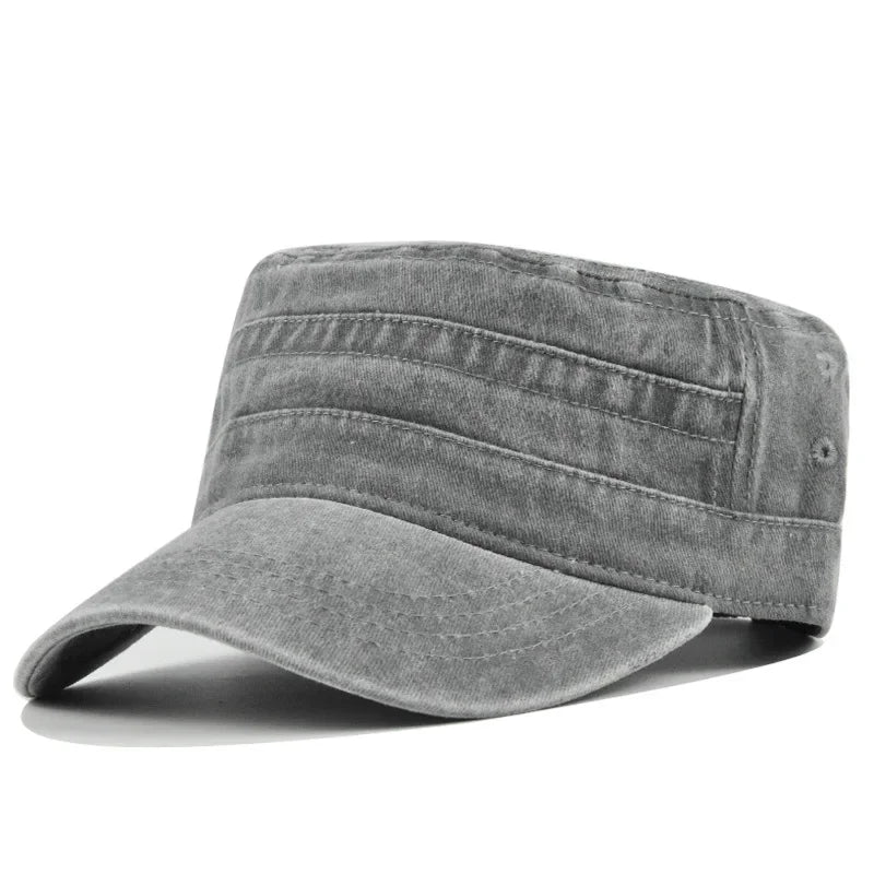 Flat-topped Hat for Men Casual Baseball Caps Trendy Summer Sun Hats