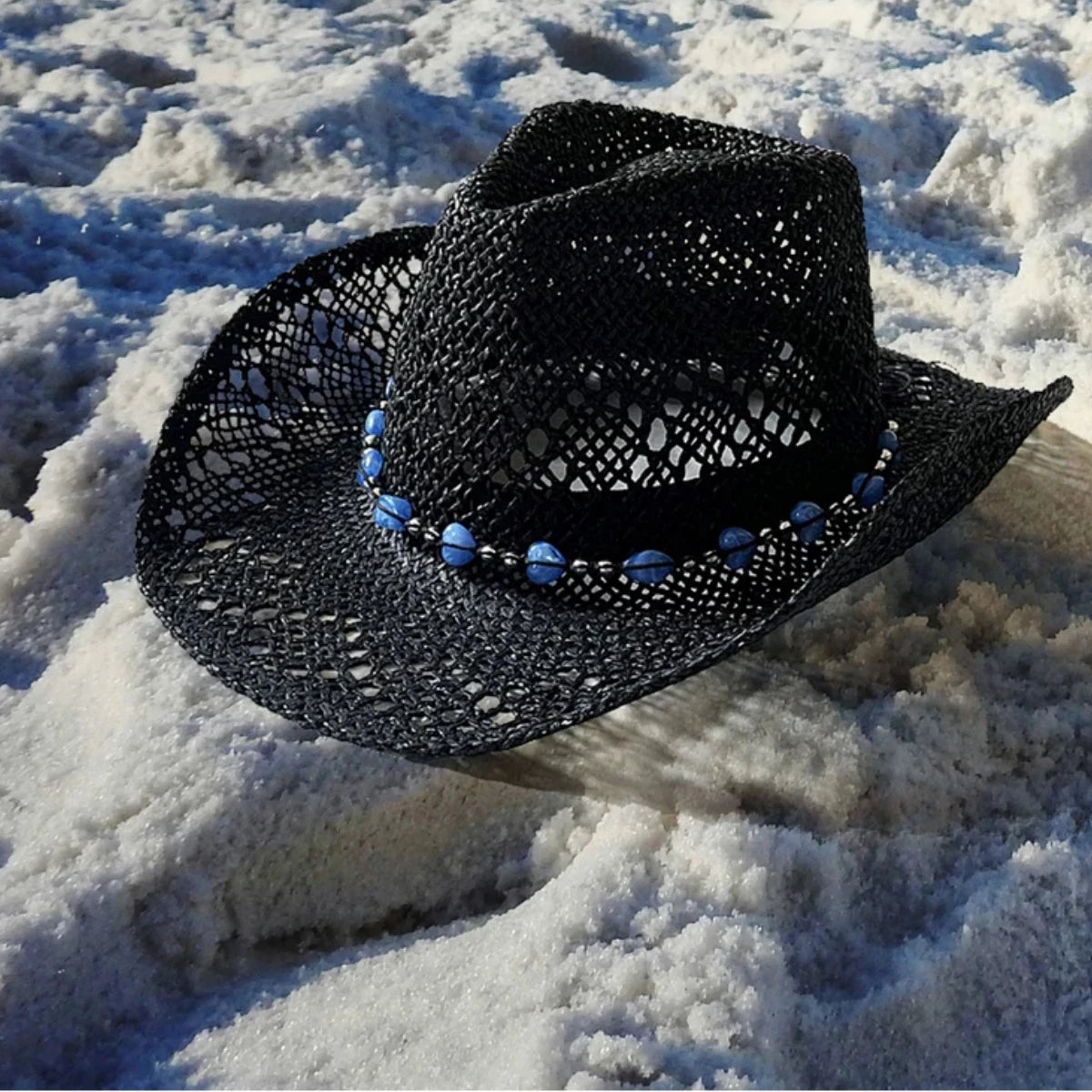hats straw cowgirl western hat  mexican hat  retro curling hat western cowboy hat outdoor riding hat travel sports hat
