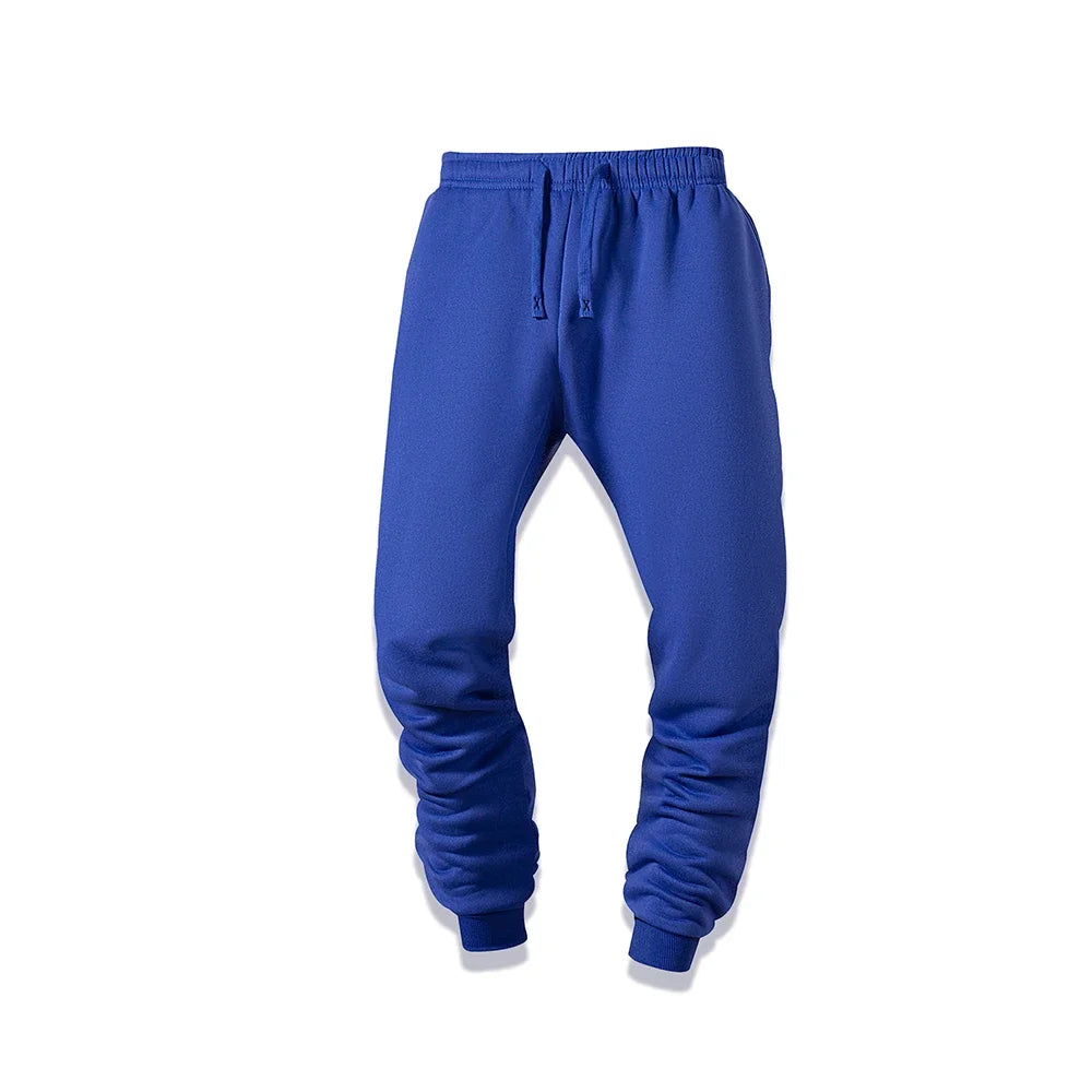New Sweatpants Men Joggers Track Pants Elastic Waist Sport Casual Trousers Baggy Fitness Gym Clothing Long Pants