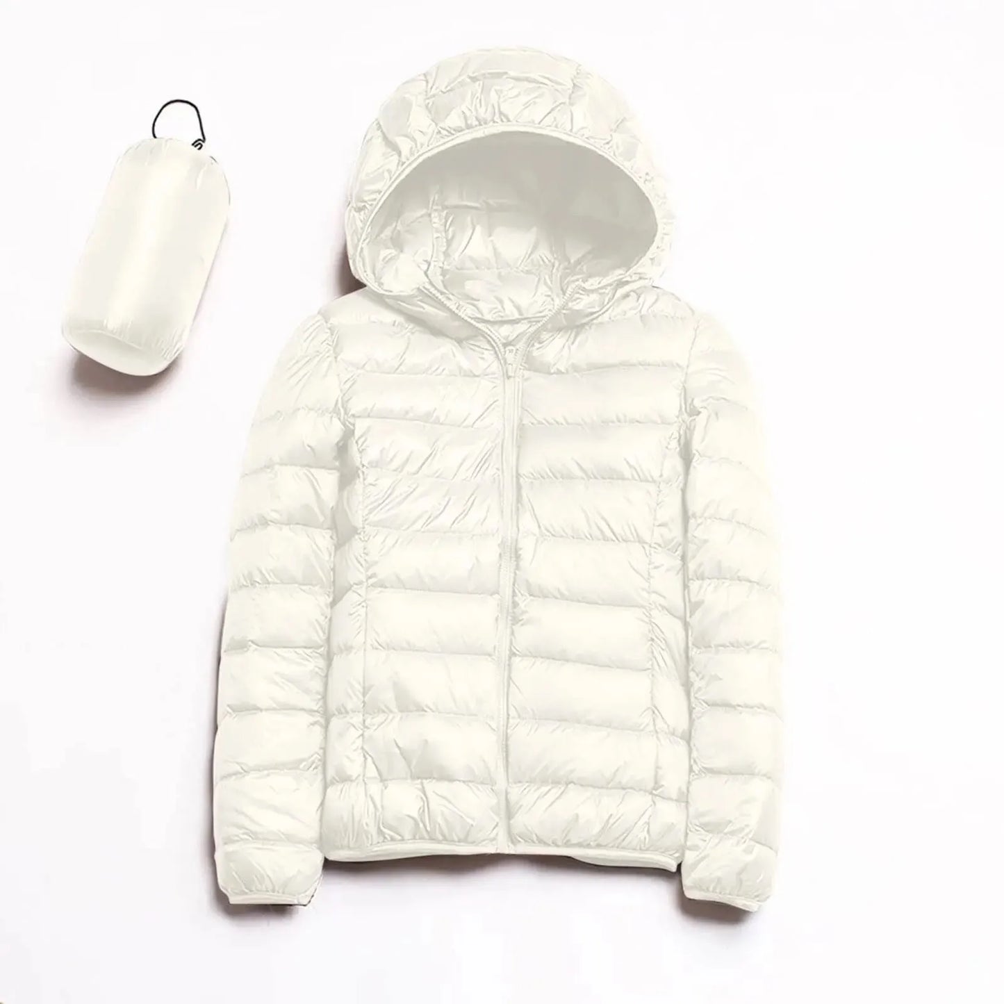Women's Puffer Coat Winter Hooded 2023 Fashion Glossy Waterproof Loose Thicken Warm Down Cotton Jacket Outwear S-3XL