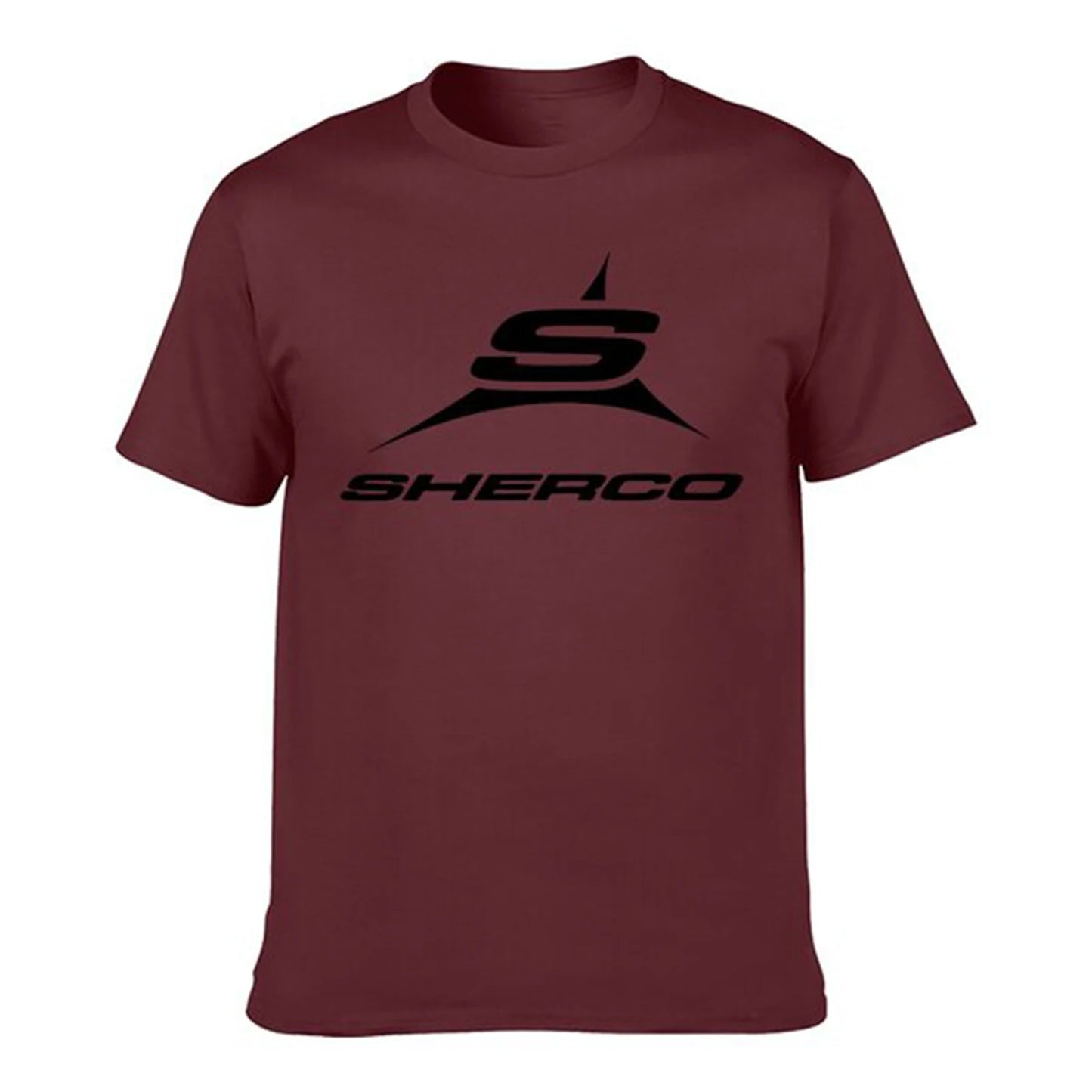 Mens Clothing  Sherco Logo T Shirt Men Tops Tee 100% Cotton Funny Print O-Neck graphic harajuku fashion Short Sleeve tees 2024