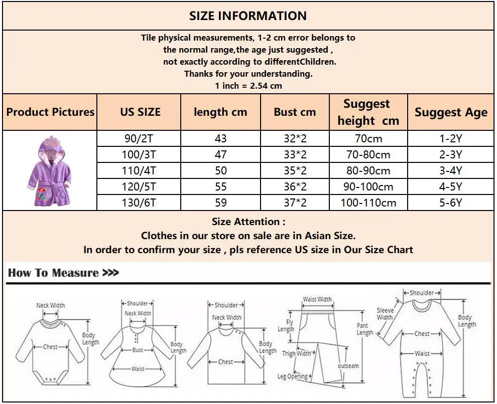 Children Pijama minnie Infantil Kids Warm Pajama mermaid Pyjamas Boys Baby Girl Animal tigger flannel Sleepwear Robe