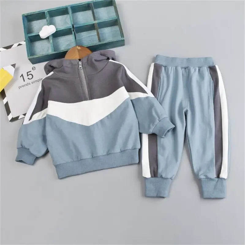 Kids Kids Clothes Children Cartoon Hooded Jackets Pants 2Pcs/Set Toddler Fashion Cotton Clothing Infant Tracksuits 0-5 Years