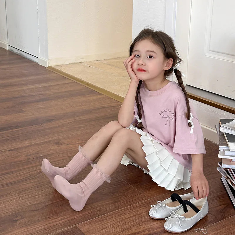 Kids Clothes Girl Children Short Sleeved Girl Clothes Summer T Shirt Tops Children Clothing  Boy Cloth Ropa De Niña Ropa De Niño