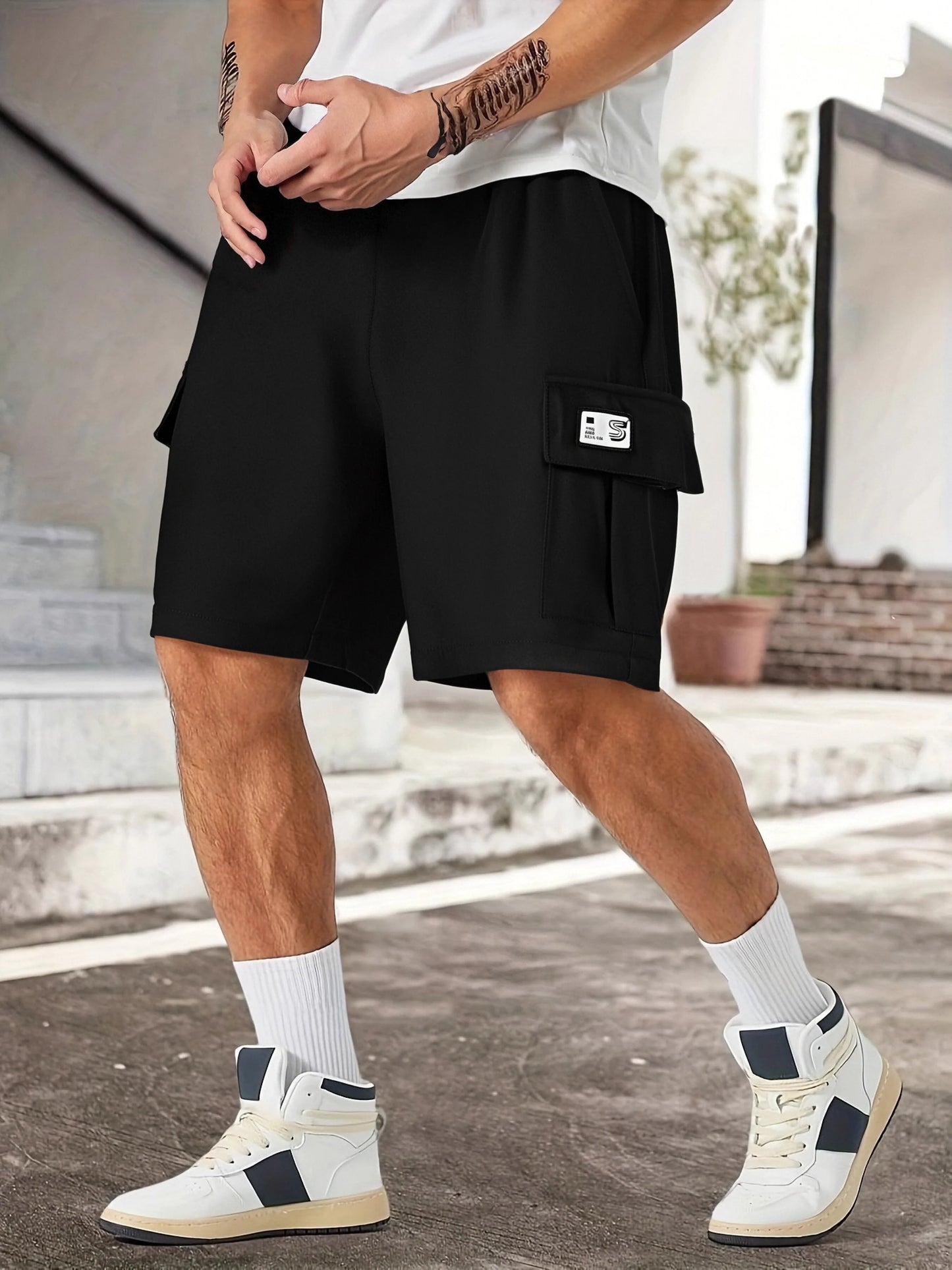 Summer Shorts Men Gym Sport Running Squat Fitness Workout Man Short Pants Breathable Quick-drying Drawstring Mens Shorts