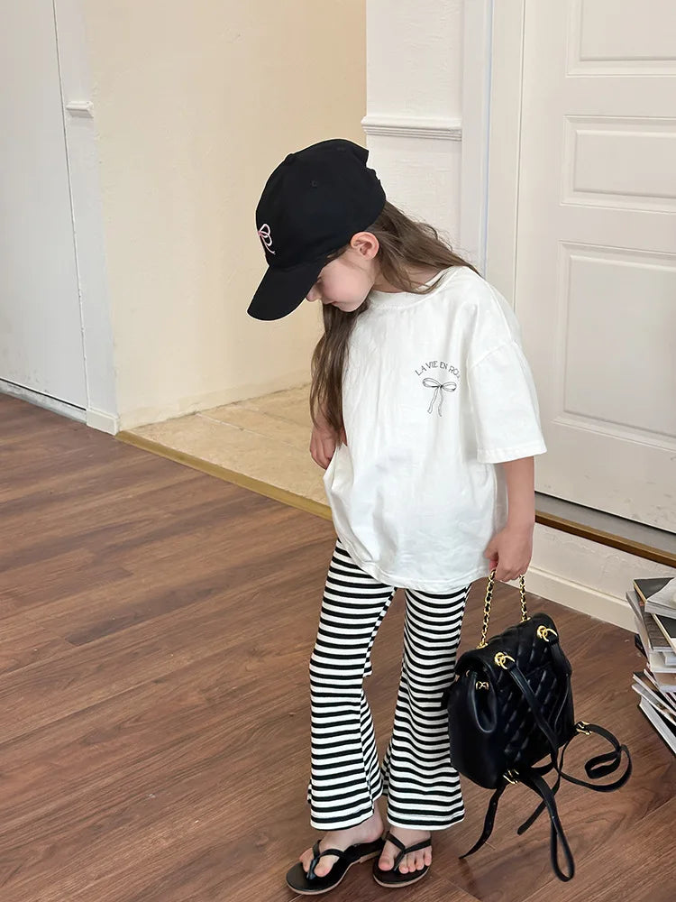 Kids Clothes Girl Children Short Sleeved Girl Clothes Summer T Shirt Tops Children Clothing  Boy Cloth Ropa De Niña Ropa De Niño