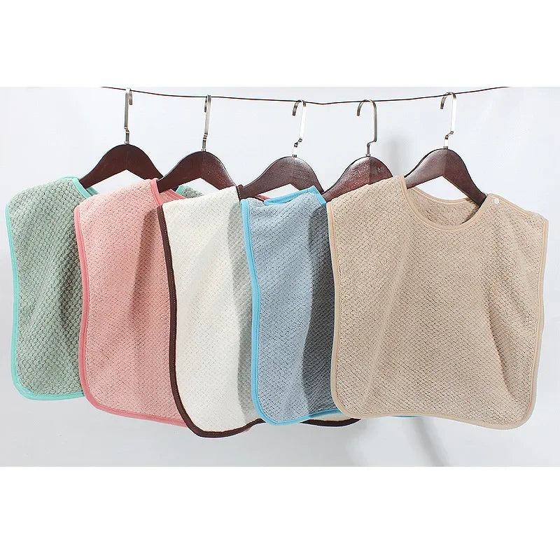 Baby Saliva Towel Waterproof Infant Bibs Kids Feeding Eating Apron Boys Girls Ruffle Towel Toddler Newborn Burp Cloths Water