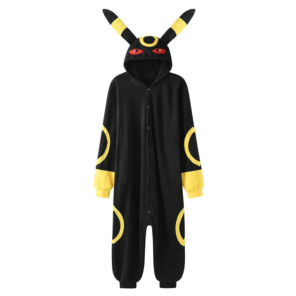 Pyjama une pièce Charizard pour adultes, costume de cosplay d'Halloween, Onesie, corps entier, Gengar, Kigurumi, Umbreon, Piplup