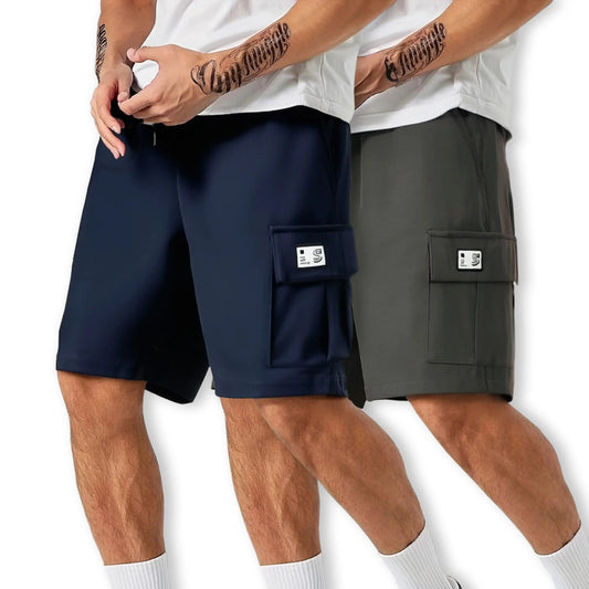 Summer Shorts Men Gym Sport Running Squat Fitness Workout Man Short Pants Breathable Quick-drying Drawstring Mens Shorts