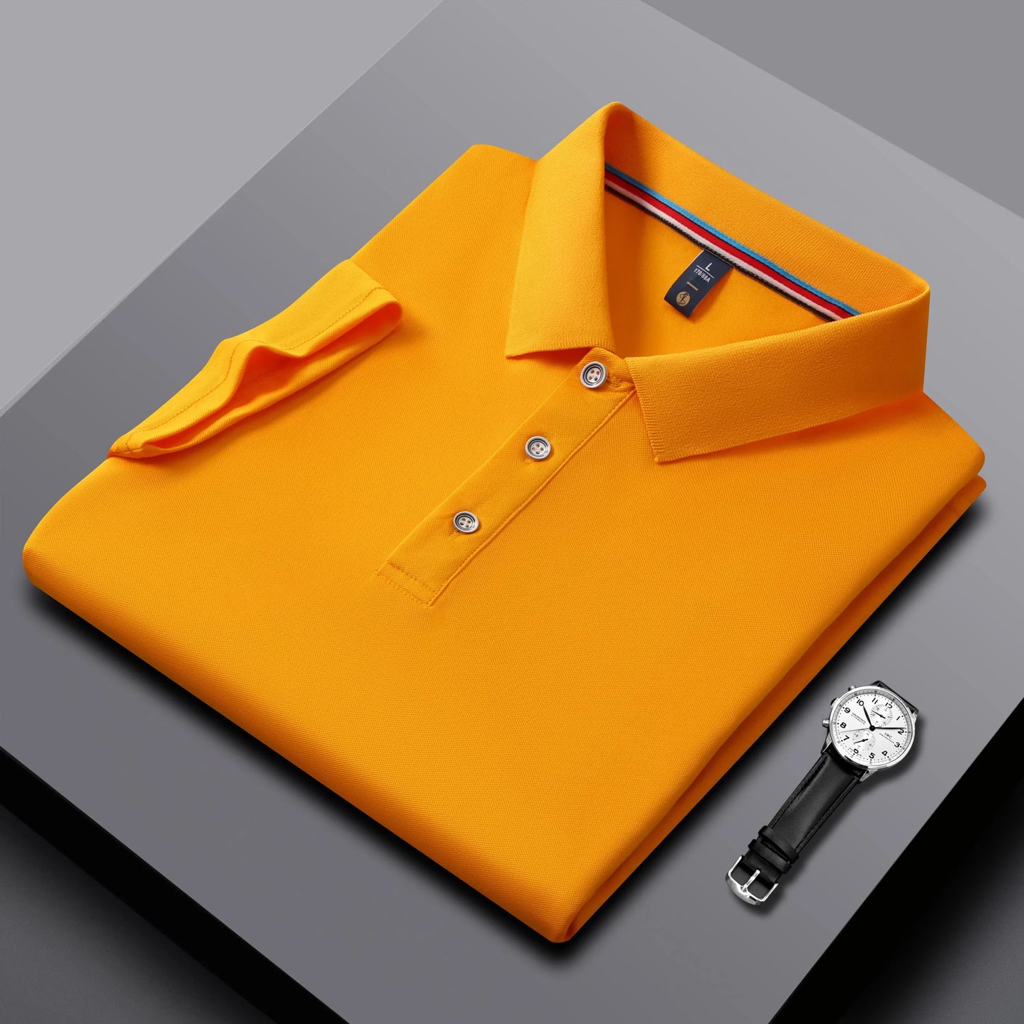 Men's and Women's Polo Shirts Summer New Work Lapel T-shirts Business High-quality UV Protection Brand Short Sleeves