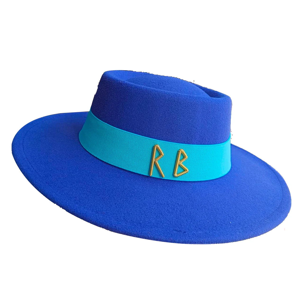 Fedora Flat Top Hat Autumn/Winter Hat RB British French Flat Top Hat Punk Jazz Hat Wide brimmed Hat Gorras 모자