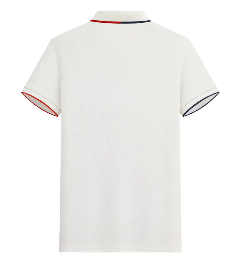 Polo Shirt Men Women Short Sleeve Casual Slim Fit Cotton Blend Top Business Casual Summer Outfit 2025 Fashion Brand T Shirts