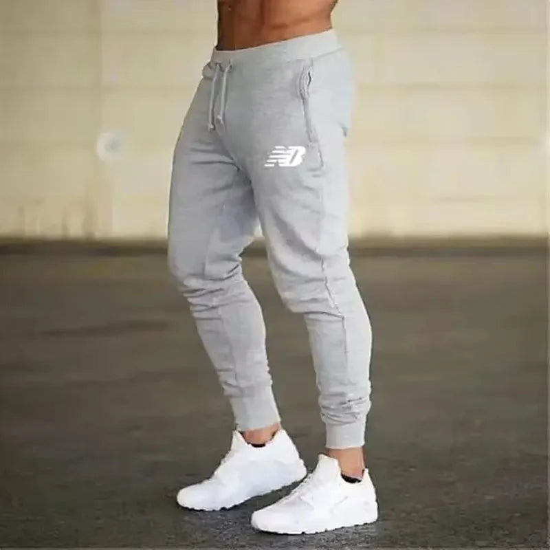 2024 Men's High Quality Sweatpants Joggers Fitness Exercise Pants Spring Autumn Fashion Running Casual Track Men