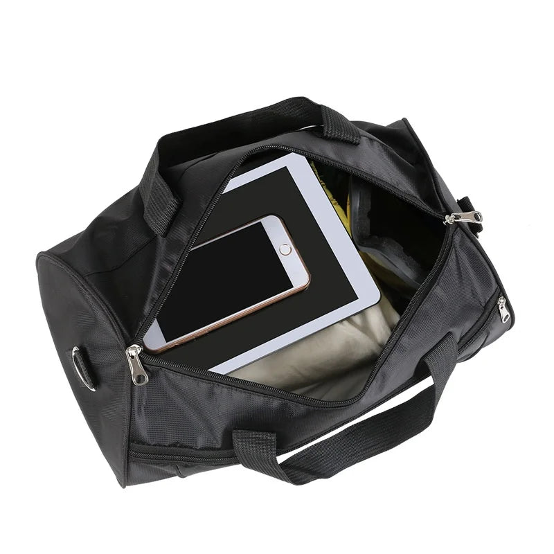 Handbag for Men and Women, Sports Yoga Swimming Fitness Bag, Handheld Cylinder Large Capacity Lightweight Business Travel Bag
