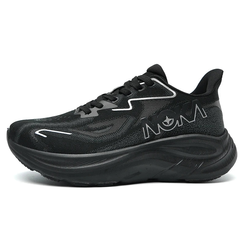 Men's shoes 2025 running shoes summer new mesh breathable sneakers shock-absorbing comfortable walking shoes casual shoes.