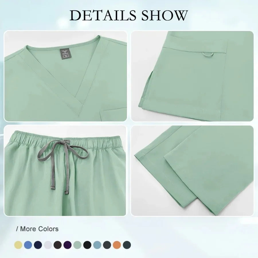 Pajama Sets Uniforms Woman High-quality Nursing Articles Healthcare Pharmacy Work Clothes Clinic Beauty Spa Unisex