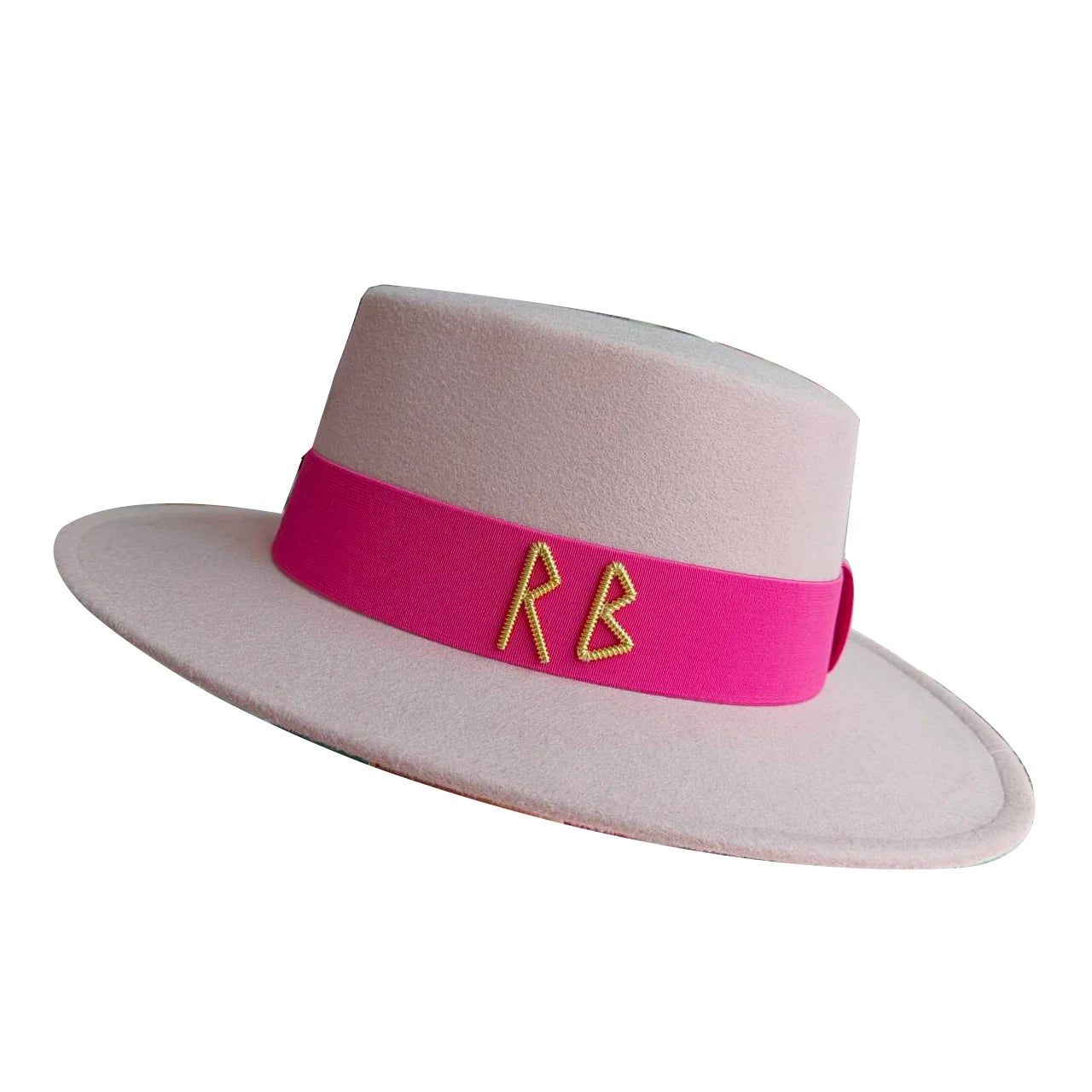 Fedora Flat Top Hat Autumn/Winter Hat RB British French Flat Top Hat Punk Jazz Hat Wide brimmed Hat Gorras 모자