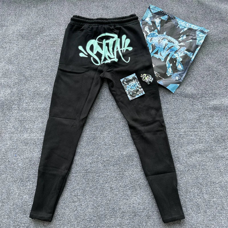 Sy World Tracksuit Women Men Cotton Casual Hoodie Uk Drill Jacket Trousers Streetwear Coat Young Trendy Hooded Tops Pants
