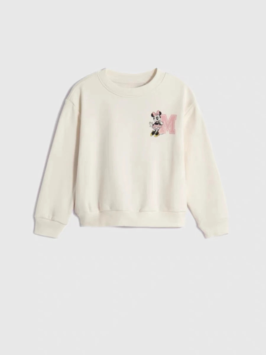 New Children Cartoon Sweatshirts Long Sleeve Tops Fashion Casual Tops For Boys And Girls Autumn Kids Crewneck Hoodies Outer Wear