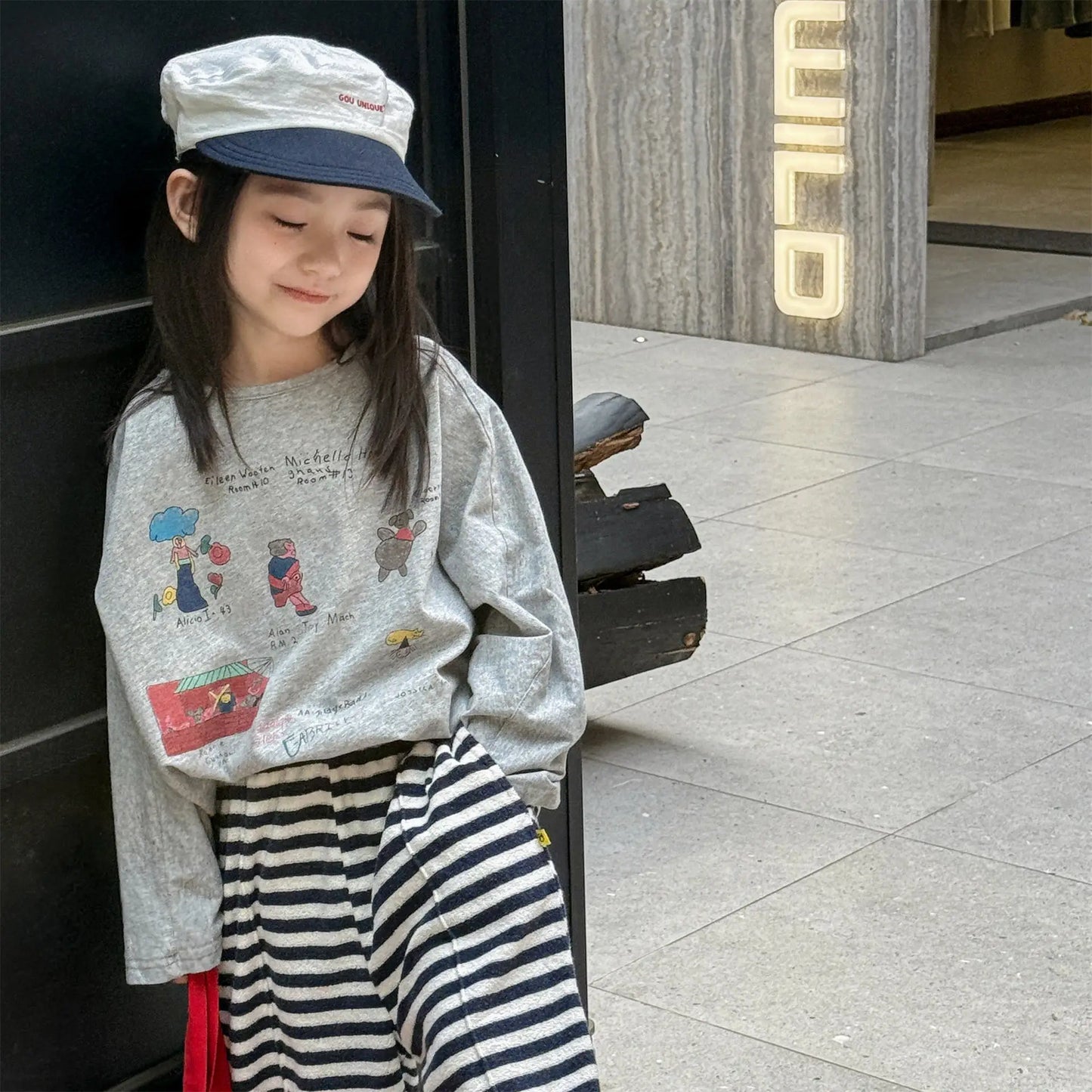 Girls T-shirts 2025 Autumn Long-sleeved Tops for Kids Cartoon Children Tops Boys Bottom Cotton Toddler Blouse Baby Tees Clothing