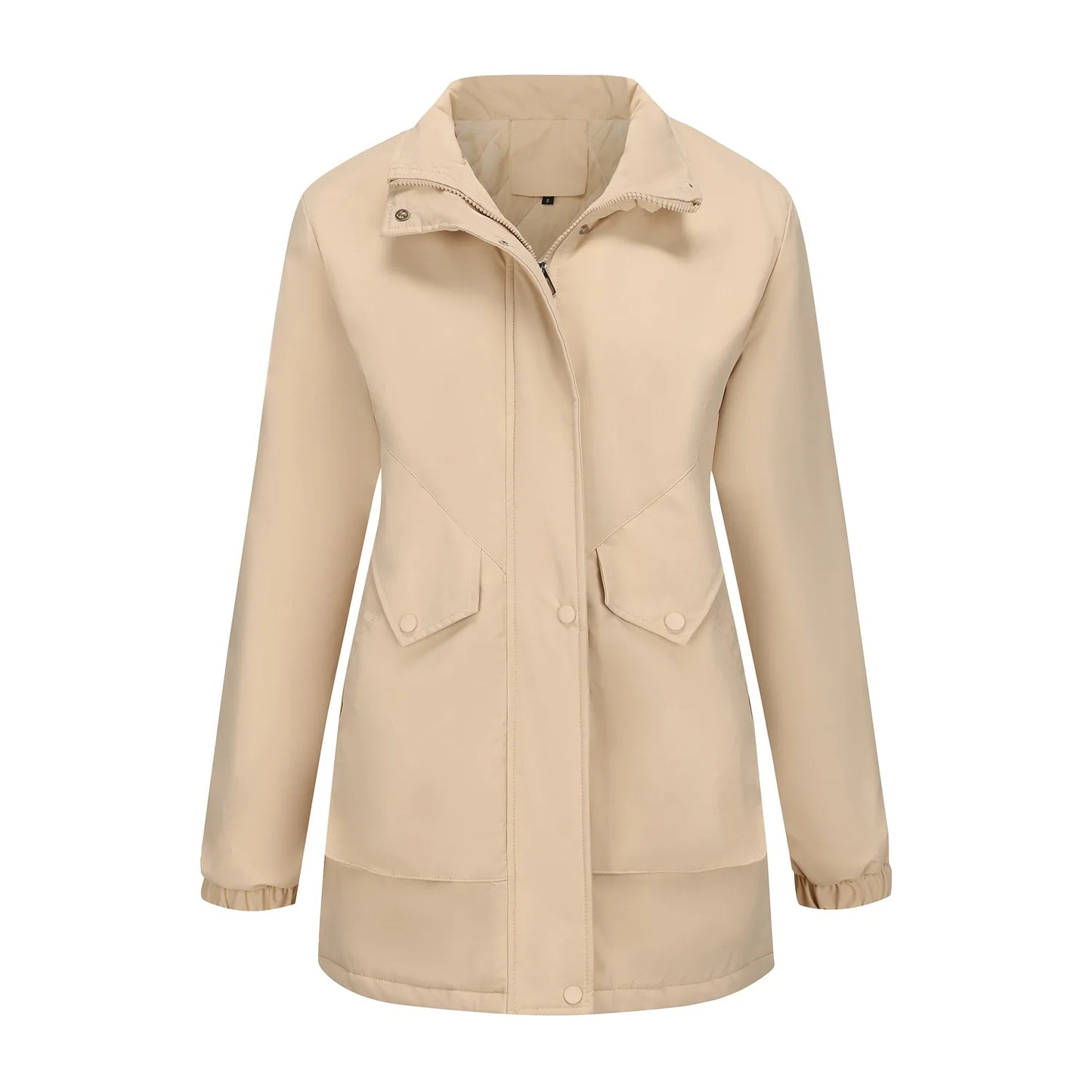 Cotton Coat Women 2025 Winter Mid-length Parka Plus Velvet Korean Style Large Fur Collar Plus Velvet Coat