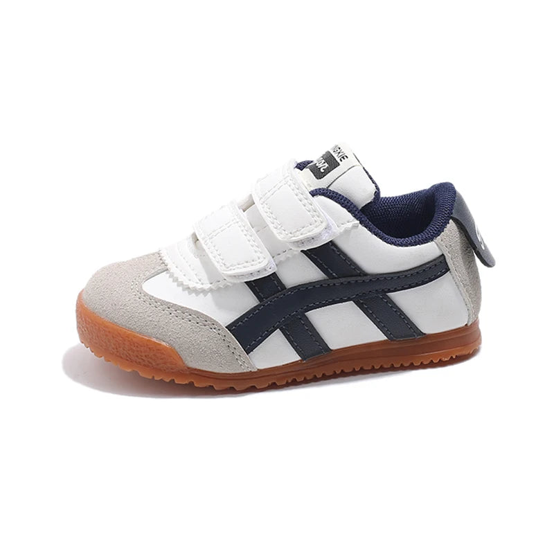2025 Spring and Autumn New Korean Edition Children's Single Shoes Casual Running Shoes Baby Walking Shoes