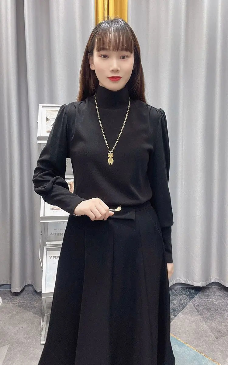 Women Clothing Simplicity All-match Casual Bottoming Shirt Spring Autumn New Long Sleeve Loose Fashion T Shirts Office Harajuku