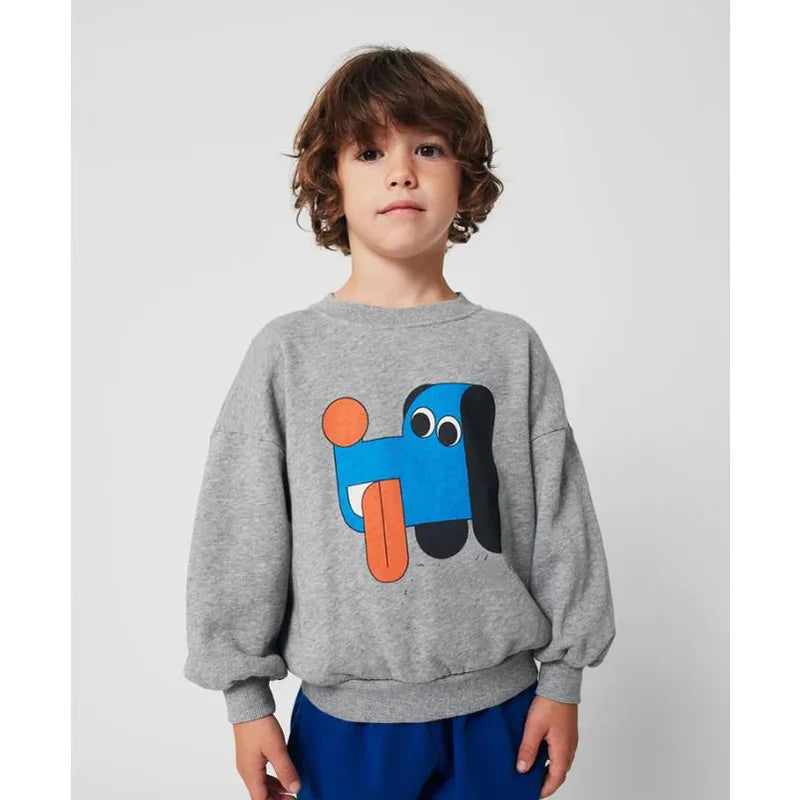 2025 Autumn Boys Girls Sweatshirts Long Sleeve Tops for Kids Children T-shirts Terry Toddler Pullover Baby Outfits Tees Clothing