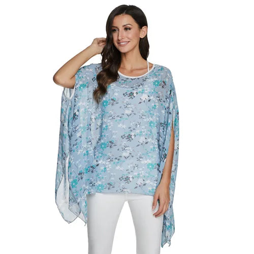 BHflutter Blusas Mujer de Moda 2018 Blouse Women Shirt Batwing Sleeve Casual Summer Tops Tees Solid Chiffon Blouses Plus Size