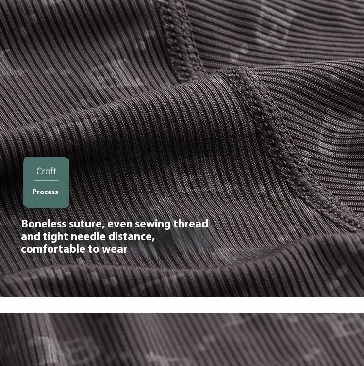Summer Men's Pajamas Homewear Set Printed Ice Silk T-Shirt Short-Sleeved Modal Casual Pajamas Men's Pajama Trousers Thin Suit