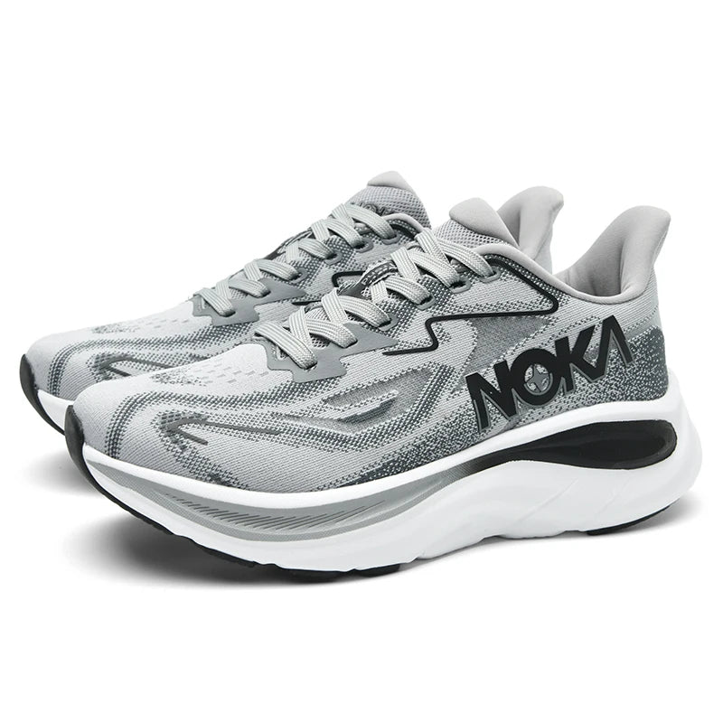 Men's shoes 2025 running shoes summer new mesh breathable sneakers shock-absorbing comfortable walking shoes casual shoes.