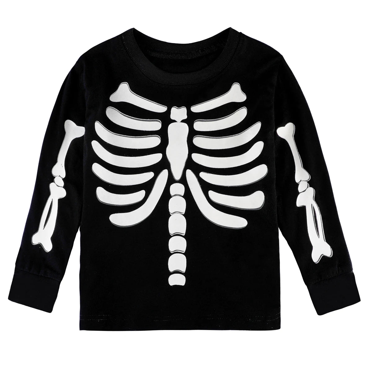 Girls Unicorn Pajama Sets Girl Pijamas Kids Skeleton Glowing in the Dark Pyjamas Sleepwear Boys Halloween Pjs