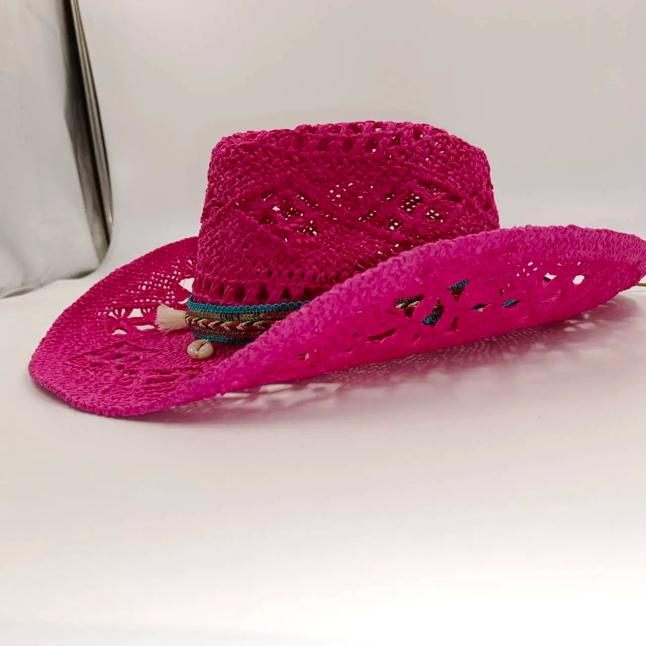 hats straw cowgirl western hat  mexican hat  retro curling hat western cowboy hat outdoor riding hat travel sports hat