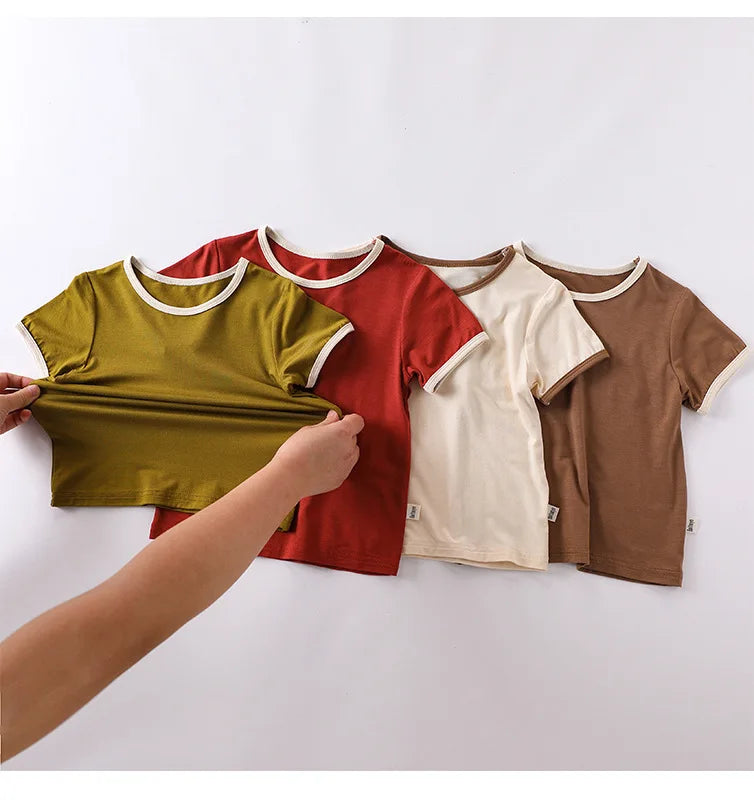 Baby Boys Girls Pajama Set Loungewear Two-piece Set Toddler Kids Pajamas Sleepwear