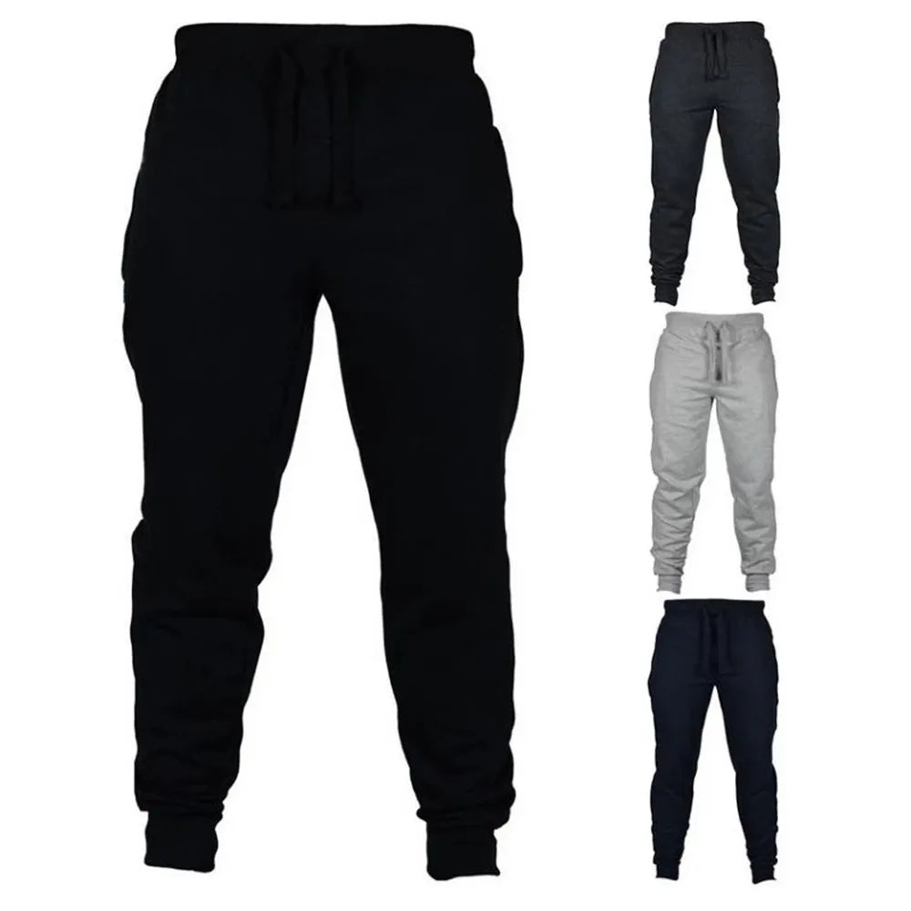 2023 Mens Joggers Casual Pants Fitness Men Sportswear Tracksuit Bottoms Skinny Sweatpants Trousers Black Gyms Jogger Track Pants