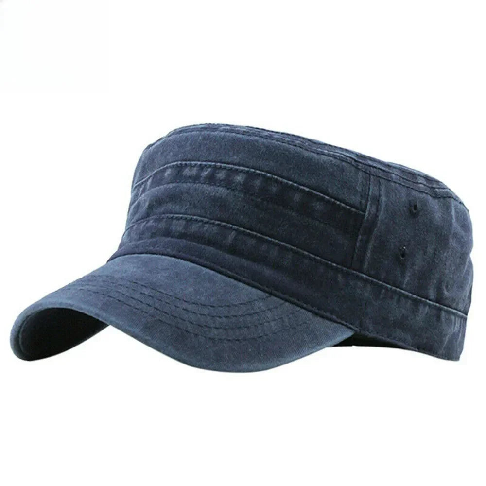 Flat-topped Hat for Men Casual Baseball Caps Trendy Summer Sun Hats