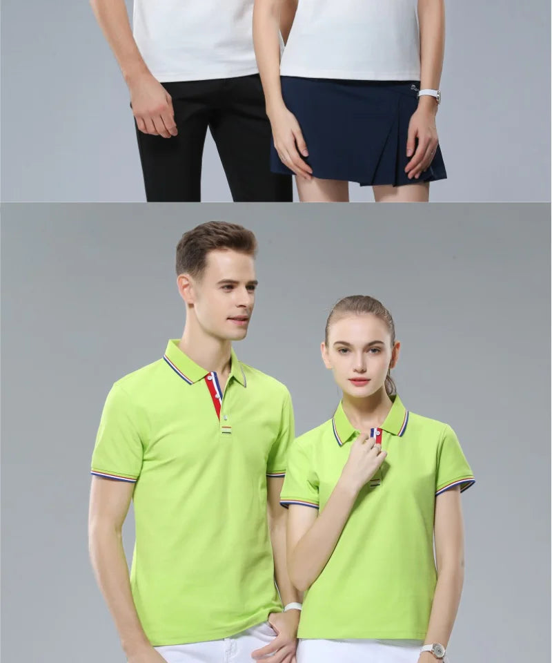 Polo Shirts Casual Solid Color New Summer Fashion Brand Men Hot Selling Clothing Breathable Lapel 8 Colors T-Shirt