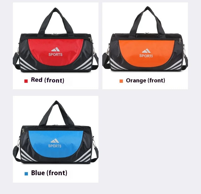 Handbag for Men and Women, Sports Yoga Swimming Fitness Bag, Handheld Cylinder Large Capacity Lightweight Business Travel Bag