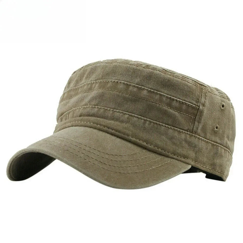 Flat-topped Hat for Men Casual Baseball Caps Trendy Summer Sun Hats